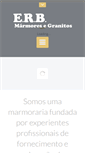 Mobile Screenshot of erbmarmores.com.br